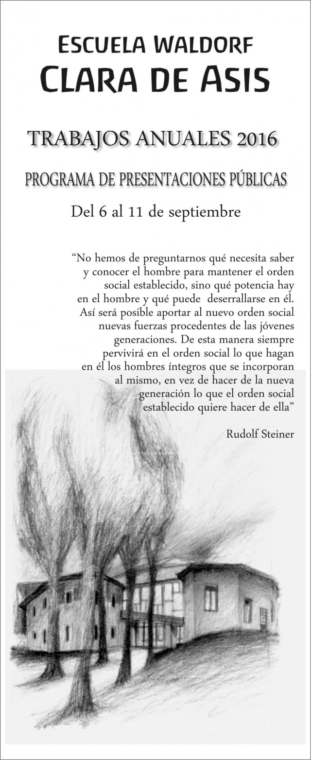 Trabajos anuales 2016